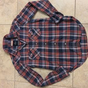 AE plaid shirt